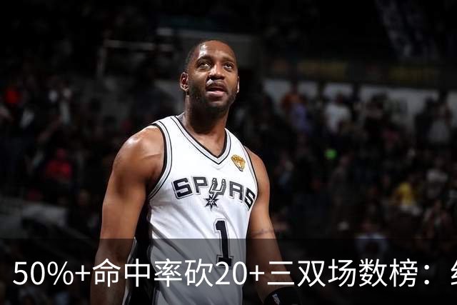 50%+命中率砍20+三双场数榜：约基奇146次断档领跑 詹姆斯73次第2